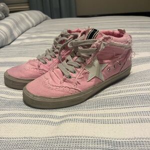 ShuShop Pink High Too Sneakers